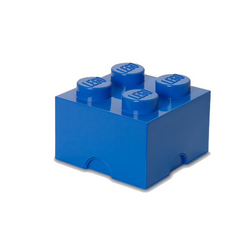 Room Copenhagen - LEGO Storeage Brick 4 - Blue (40031731)