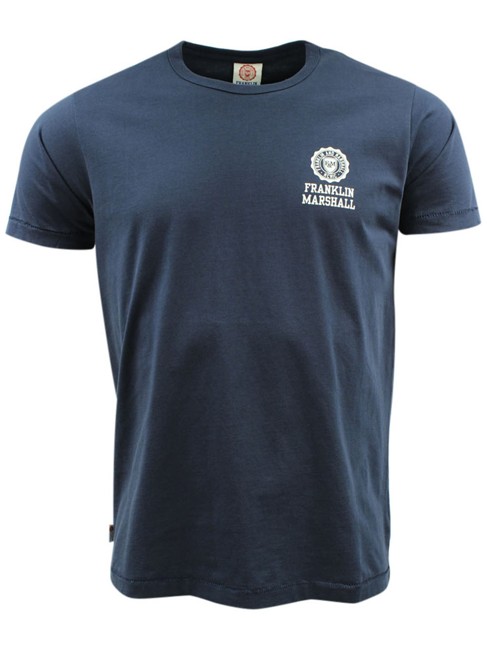 Franklin & Marshall 'Jersey Round' T-shirt - Navy