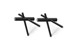 Normann Copenhagen - Sticks Hooks set of 2 - Black (380500) thumbnail-1