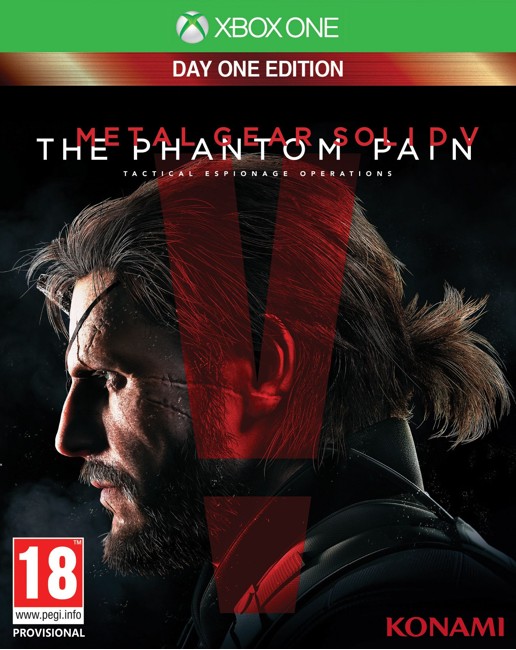 Metal Gear Solid V (5): The Phantom Pain - Day One Edition met Steel Case
