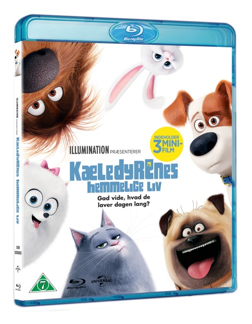 Kæledyrenes hemmelige liv/Secret Life of Pets (Blu-ray)