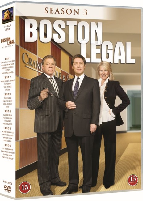 Boston Legal: Sæson 3 (6-disc) - DVD