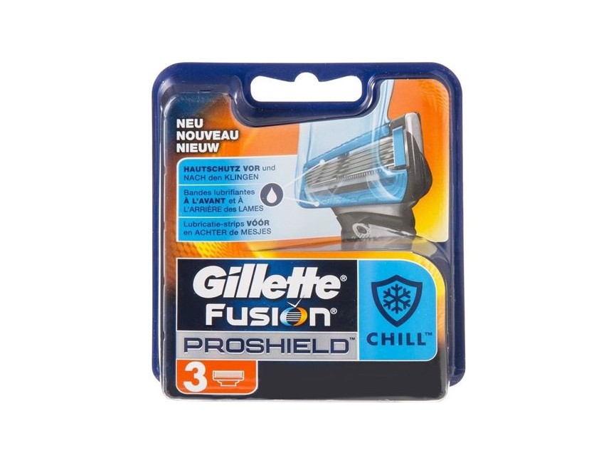 Gillette - Fusion Proshield Chill Blades 3 Pcs