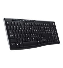 Logitech K270 Wireless Keyboard. Nordisk Trådløst Tastatur.