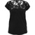 Urban Classics Ladies - FLOWER LOOSE Tee Shirt black - M thumbnail-1
