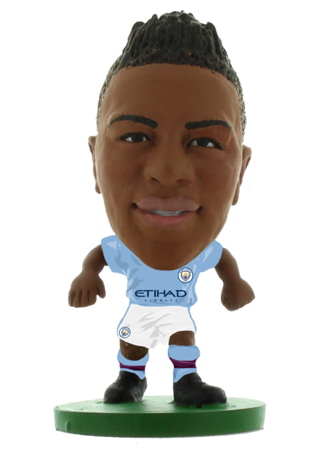 Soccerstarz - Man City Raheem Sterling - Home Kit (2020 version)