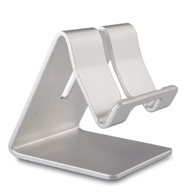 Premium Solid Aluminum Alloy Phone Holder for iPhone, Samsung, HTC, Sony, LG, Huawei and more! Smartphone Stand Desktop Mount Bedroom Mobile Phone Portable Cradle