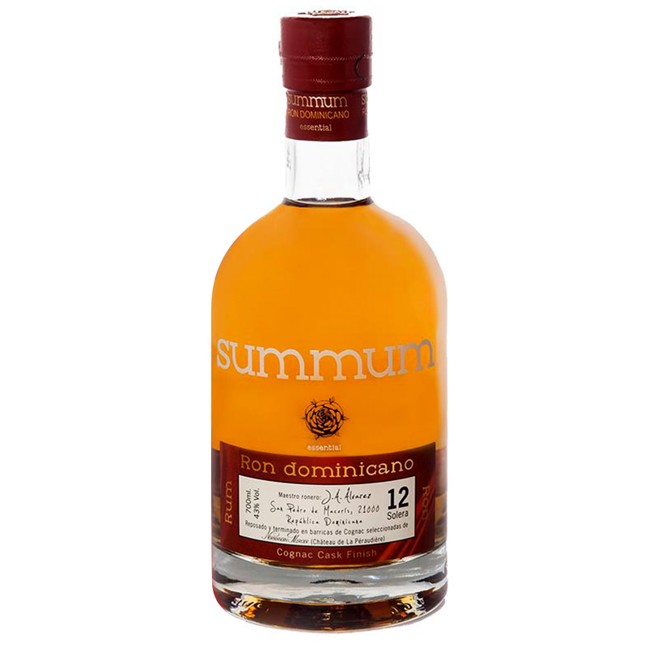 Summum Ron Dominicano - Cognac Cask Finished 12 YO Rom, 70 cl