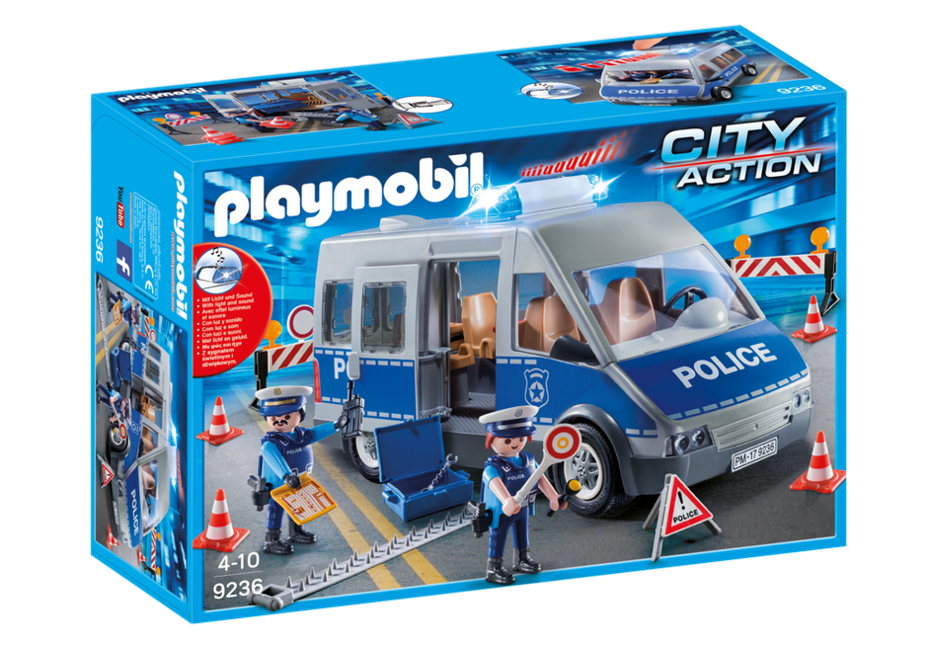 Playmobil - Politimænd med Politibil (9236)
