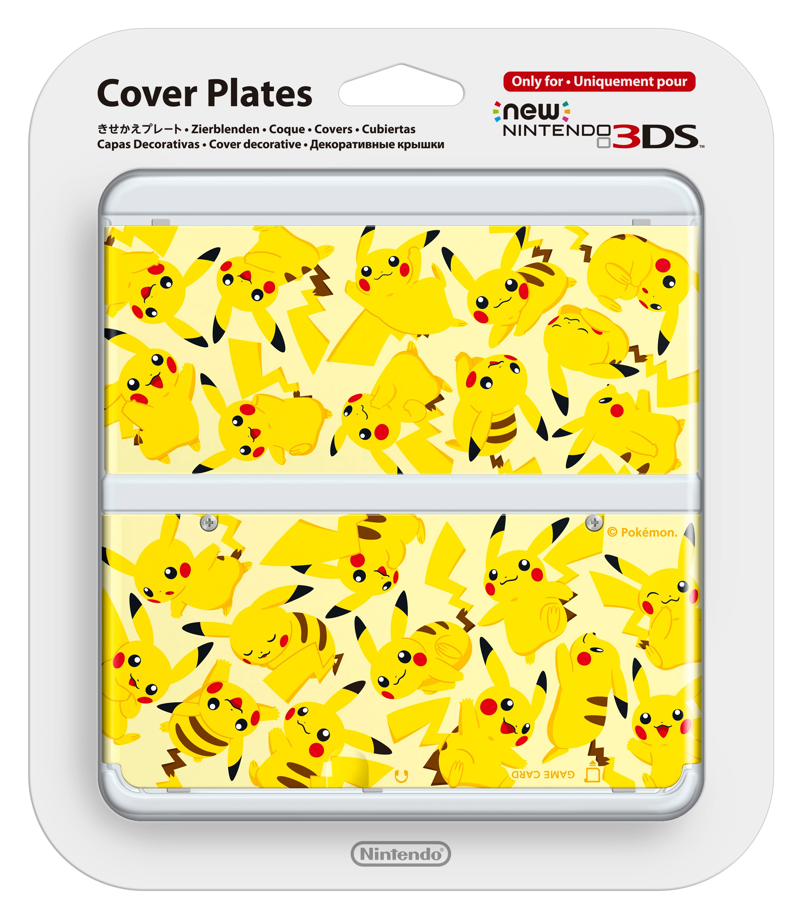 Køb Official Cover New Nintendo 3DS - Pikachu