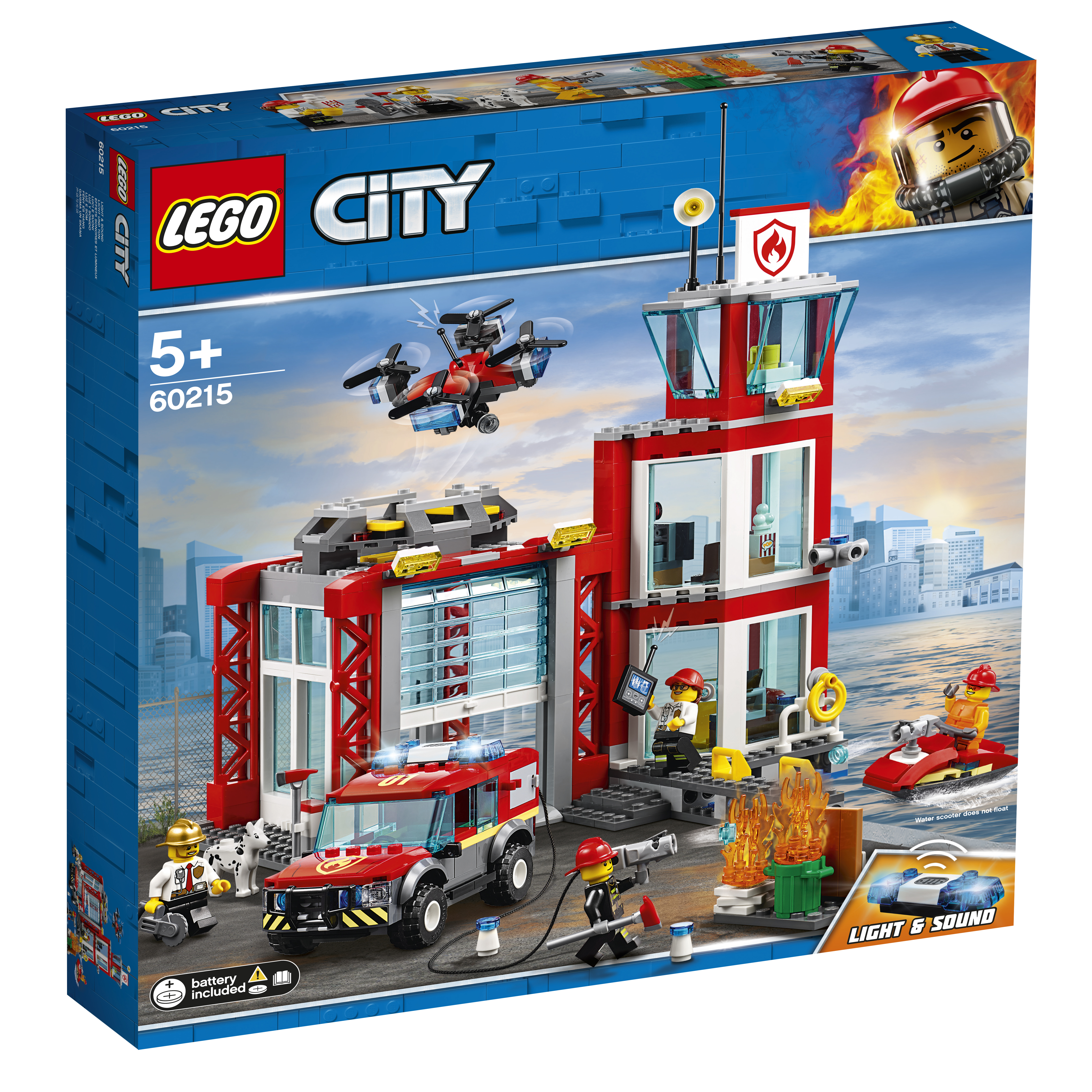 + NEU & OVP Feuerwehr Kinderuhr 8021209 Firefighter + + Lego CITY + 