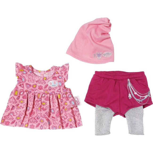 Baby Born - Dukketøj - Pink og sølv