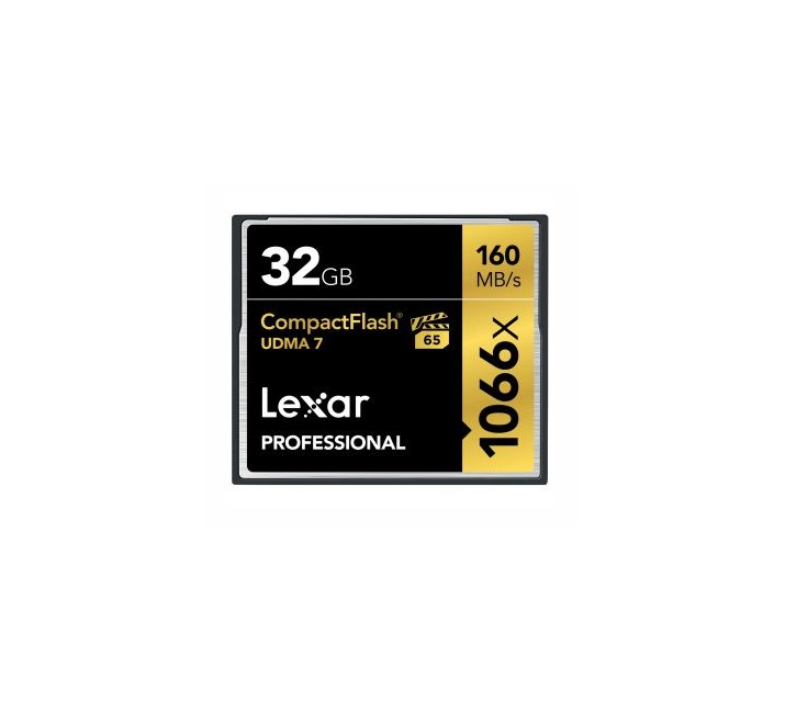 Lexar CF 32GB 1066x 32GB CompactFlash memory card