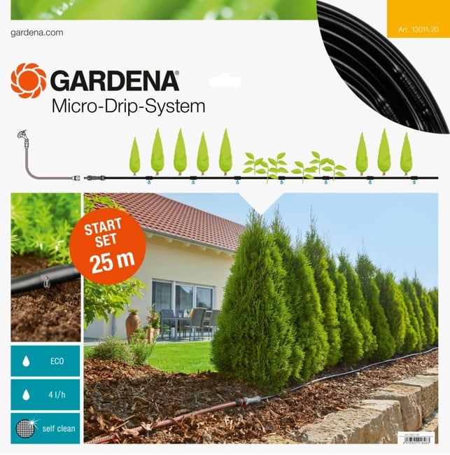 Gardena - Start Set Rows of Plants M