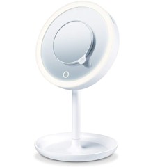 Beurer - BS 45, Illuminated Cosmetic Mirror with LED Light and Touch Sensor - 3-Year Warranty