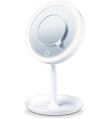 Beurer - BS 45 Illuminated Cosmetic Mirror with LED Light Touch Sensor Button - 3 Years Warranty