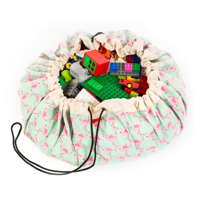 Play&Go - Playmat and Storage Bag - Flamingo