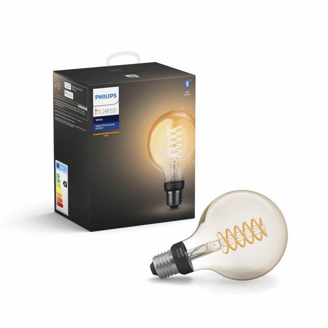 Philips Hue - E27 Filament G93 - Warm White