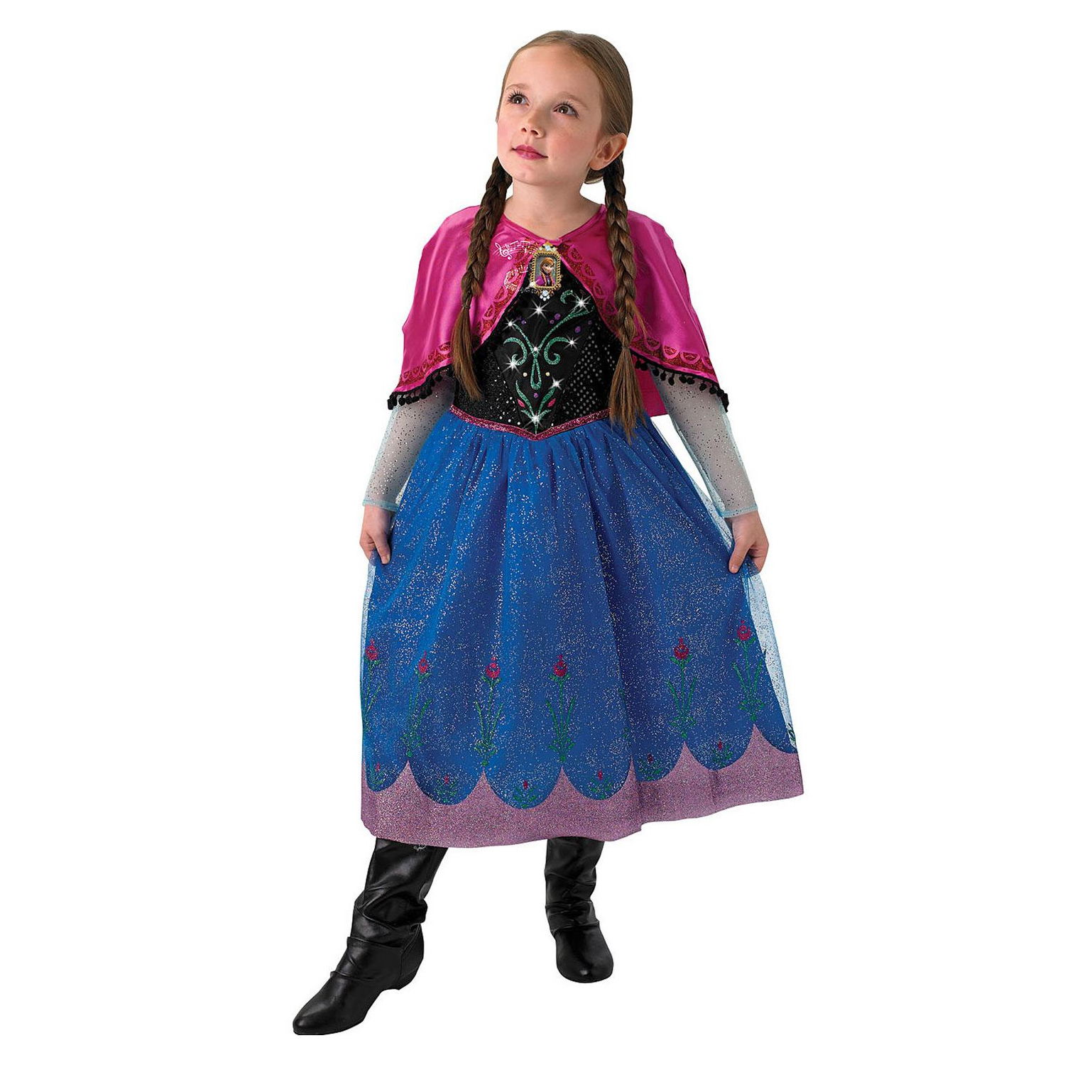 Rubies Disney - Anna kjole Med musik og lys - Small
