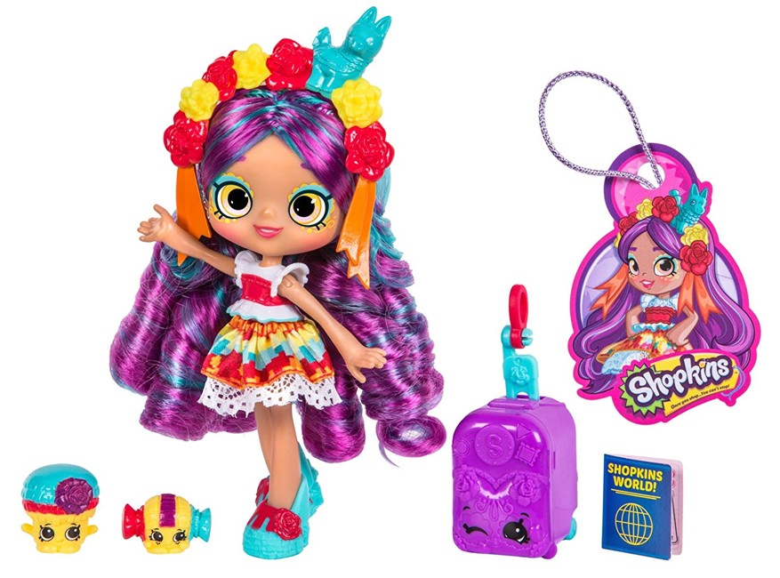 Shopkins Shoppies - S8 World Vacation - America - Rosa Piñata