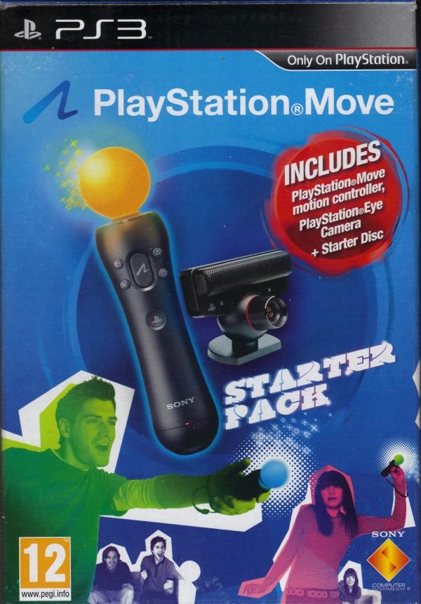 Køb Playstation Move: Starter Pack Controller (Nordic)