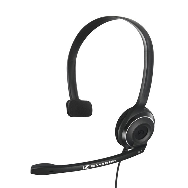 zzEPOS - Sennheiser - PC 7 Corded USB Noise Cancelling PC Headset - Black