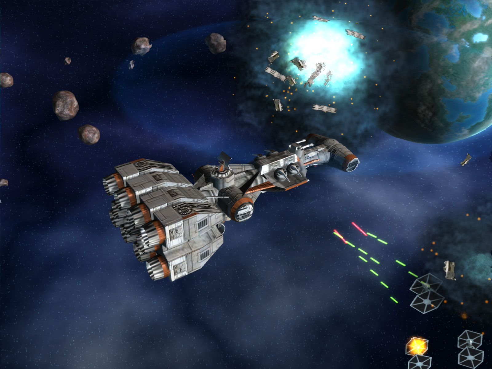 empire at war space battle