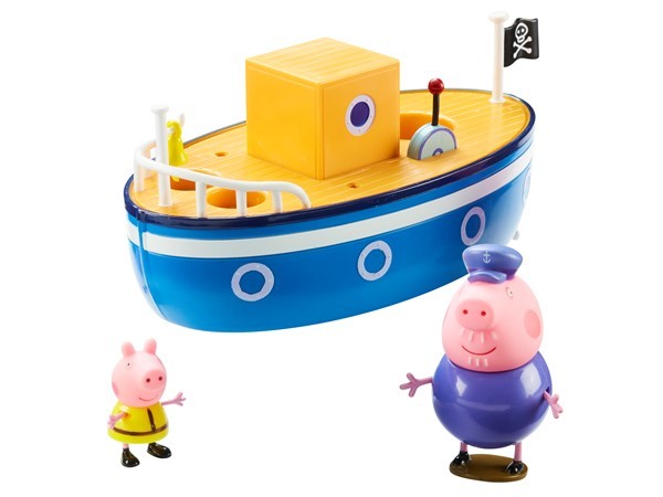 grandpa pig bathtime boat