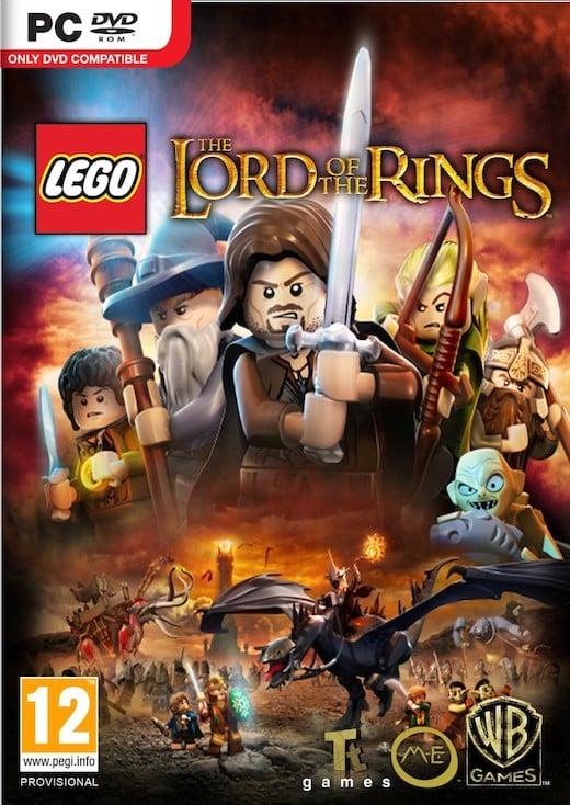 lego lord of the rings pc codes