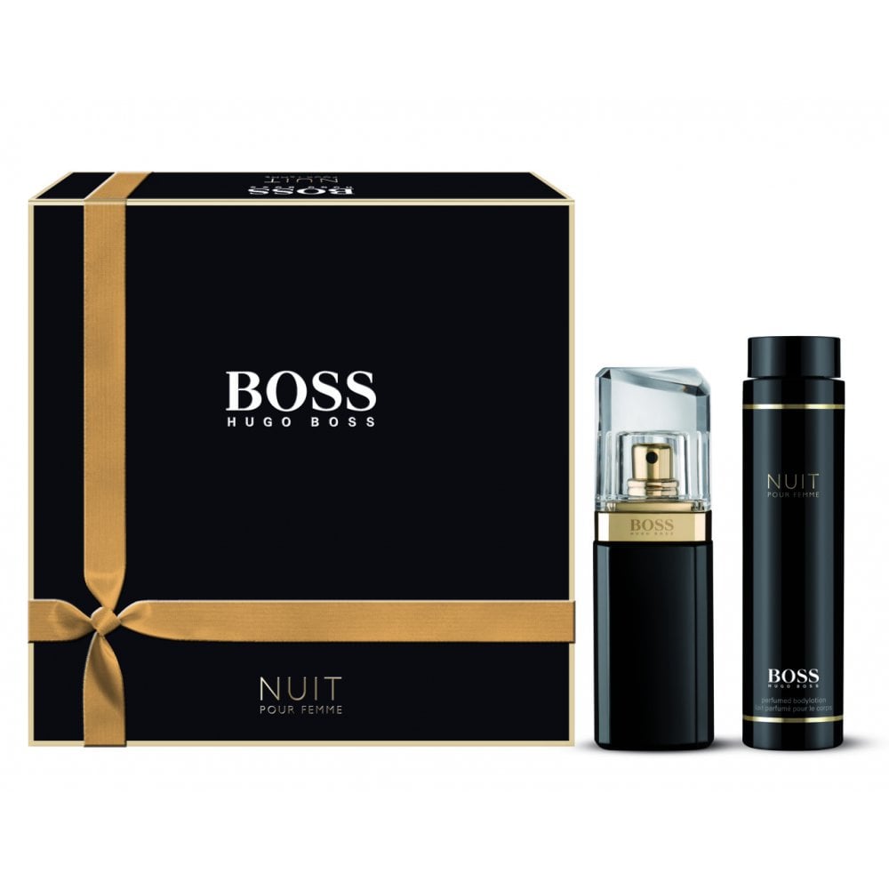 Uitdaging sponsor Raar Koop Hugo Boss - Nuit Pour Femme Gift Set for Women 30 ml. EDP + Bodylotion  100 ml.