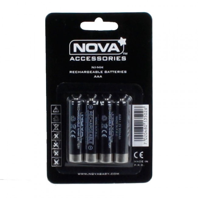 NOVA Baby - Genopladelige batteryer Ni-MH (AAA)