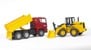 Bruder - MAN TGA Construction Truck And Articulated Loader (02752) thumbnail-2