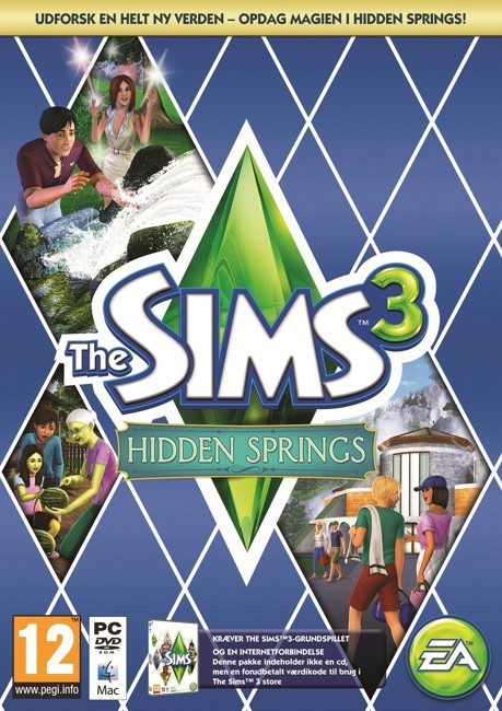 The Sims 3 Hidden Springs (Code-in-a-box) (UK)