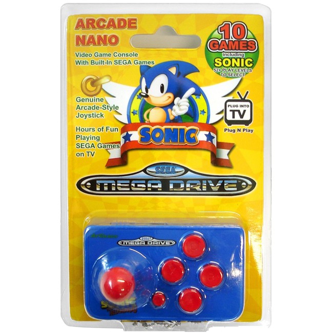 Sega Megadrive Arcade Nano Sonic the Hedgehog (Retro console)