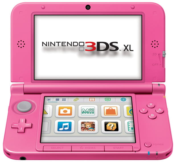 new 3ds pink
