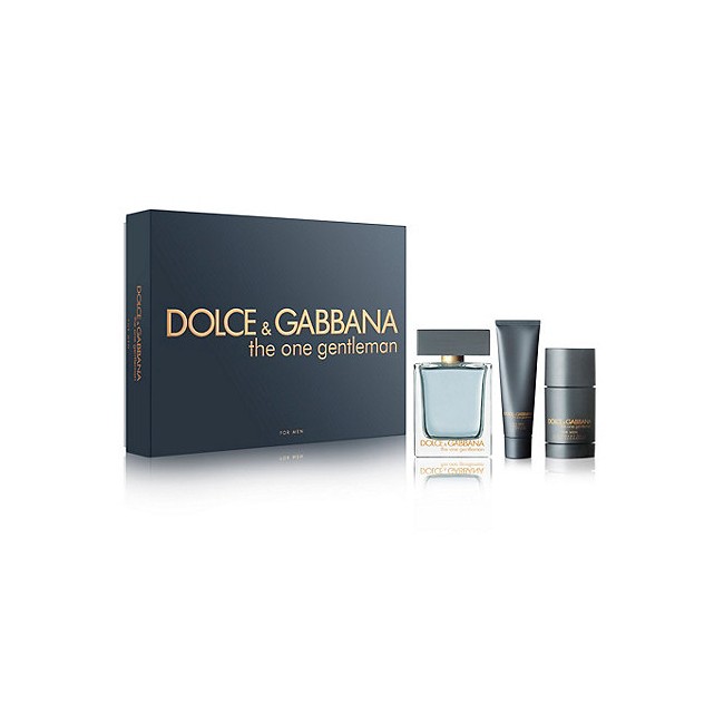 Buy Dolce & Gabbana - The One Gentleman Gift Set for Men 100 ml EDT + Deo  Stick 70 gr.