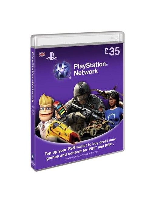 Playstation Network Card £35 (PS3/PS4/Vita)