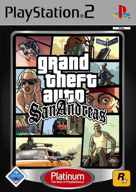 Grand Theft Auto San Andreas (Platinum)