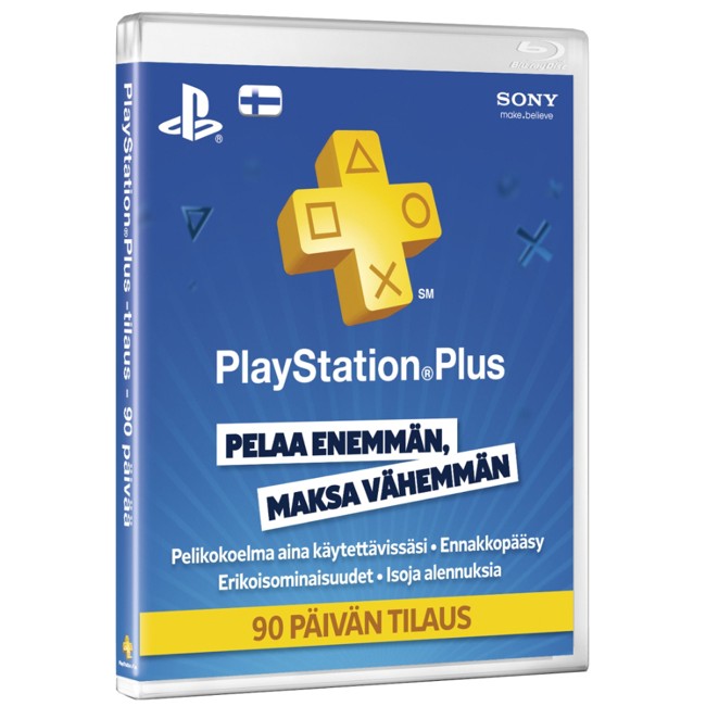 PSN Plus Card 3m Subscription FI (PS3/PS4/PS5/Vita) (Code via email)