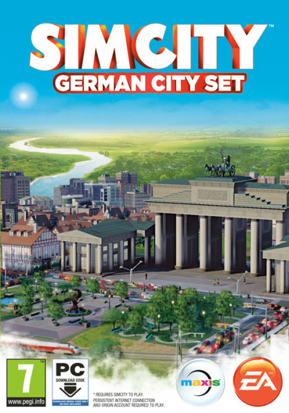 SimCity (2013) German City Set (Code in a box)