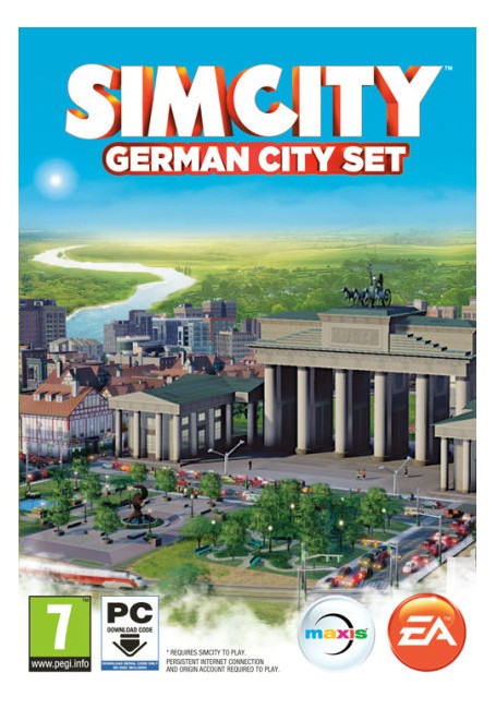 SimCity (2013) German City Set (Code in a box)