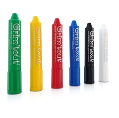 Grim Tout - 6 water-based face paint sticks (GT41232)