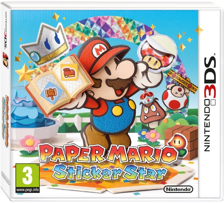 Paper Mario Sticker Star (DK/SE)