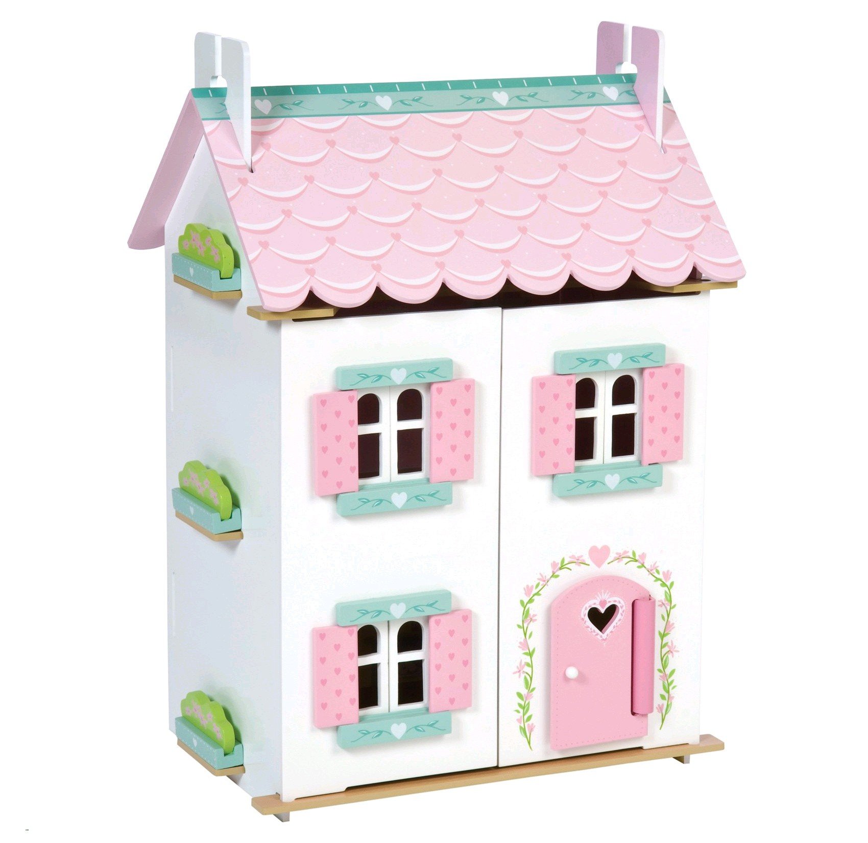 give beslag Vugge Køb Le Toy Van - Dukkehus med møbler - Sweetheart Cottage - Fri fragt