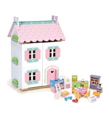 Le Toy Van - Dukkehus med møbler - Sweetheart Cottage
