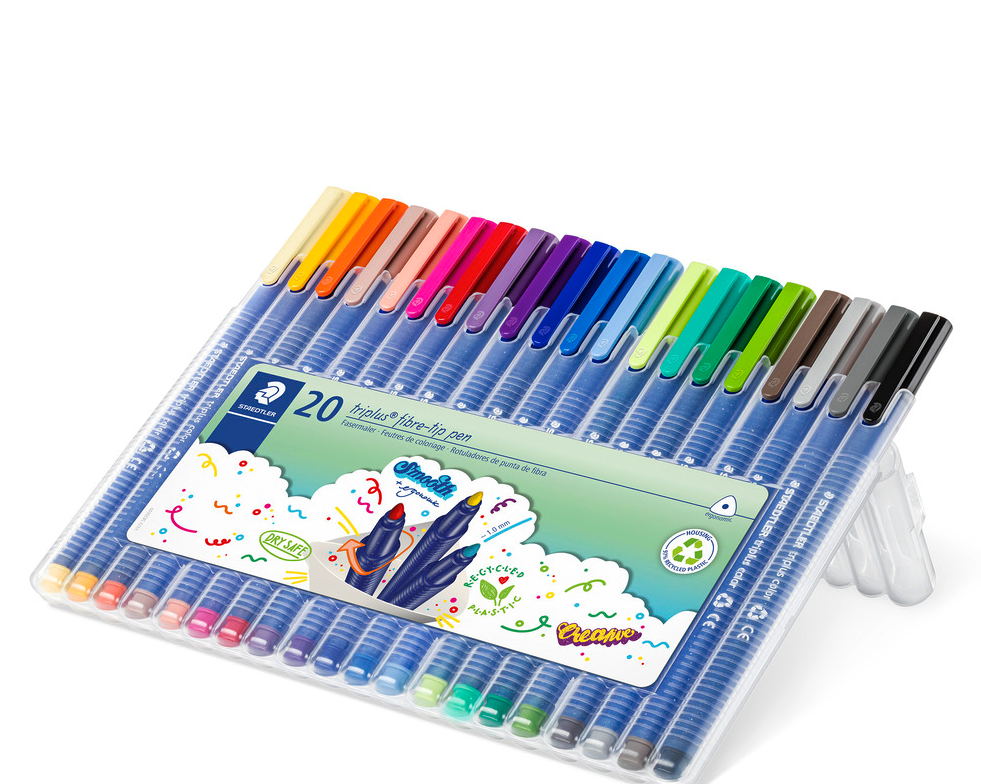 Staedtler - Triplus Color Tusser, 20 stk