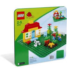 LEGO DUPLO - Stor, grønn byggeplate (2304)