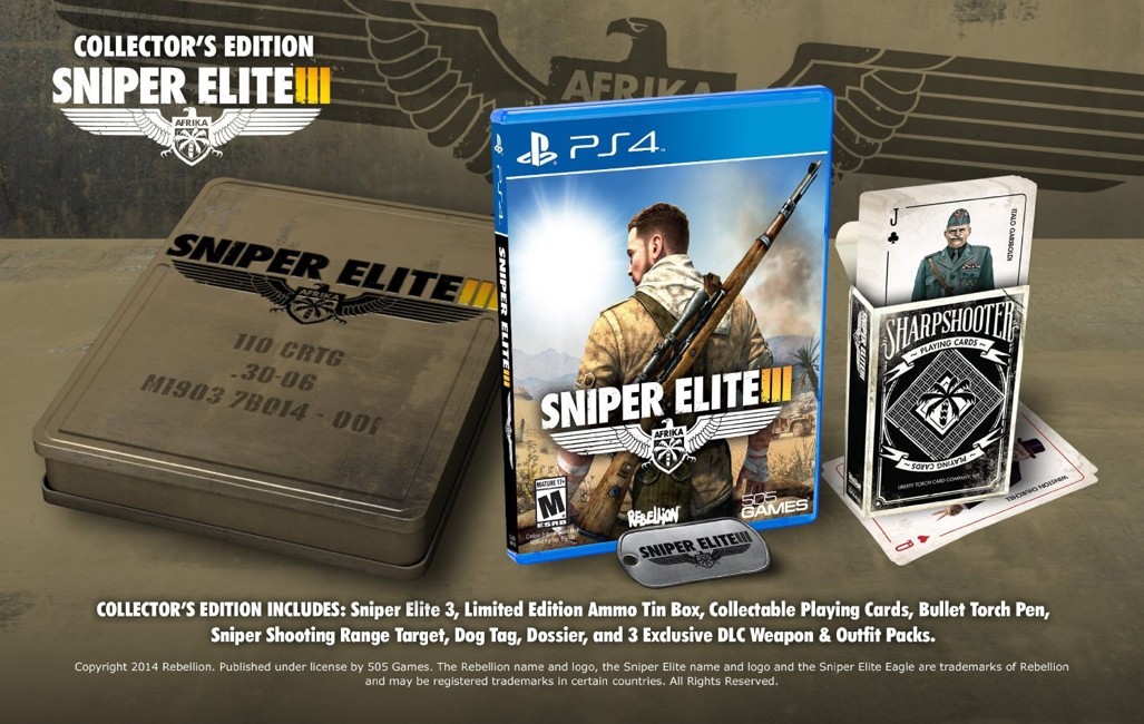 Sniper Elite III (3) Collectors Edition (Import)