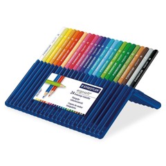 Staedtler - Ergosoft - Farbstift im Dreikantformat, 24 stück (157 SB24)