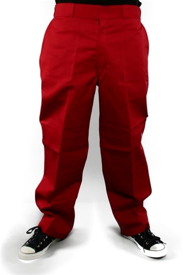 red double knee dickies